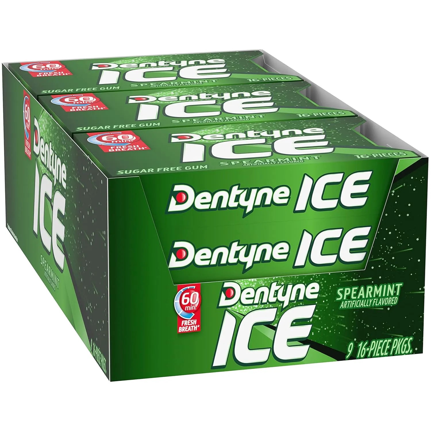 Dentyne Ice Split 2 Fit Spearmint 18/9 16pcs